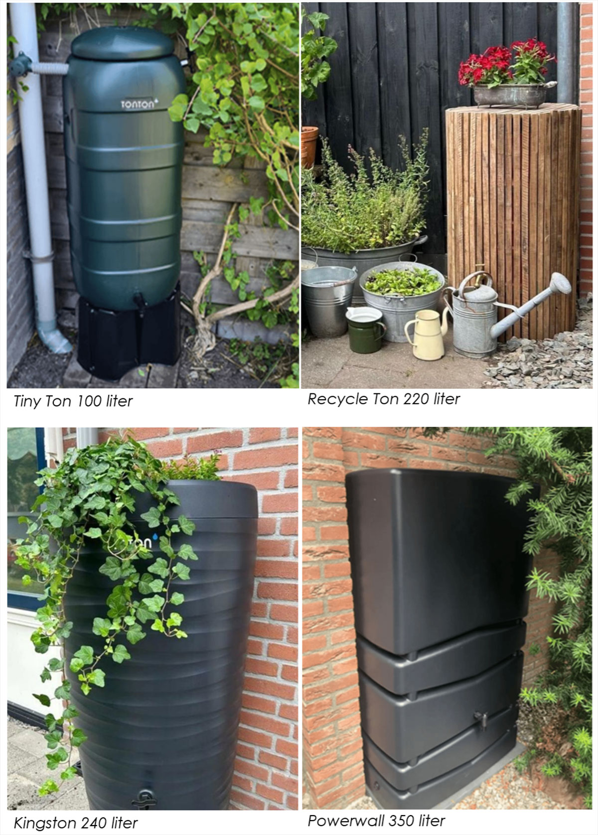 Aanbod regentonnen Arnhem